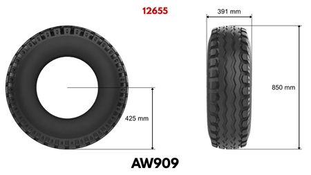15,0/55-17 ΕΛΑΣΤΙΚΌ AW909 (14 PR)