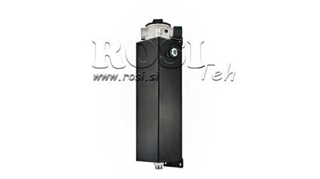 ΜΕΤΑΛΛΙΚΟΣ ΔΕΞΑΜΕΝΗ 3 ΛΙΤΡΩΝ ΚΥΒΟΣ 100x113x350mm ΠΛΗΡΗΣ ΜΕ ΕΞΟΠΛΙΣΜΟ