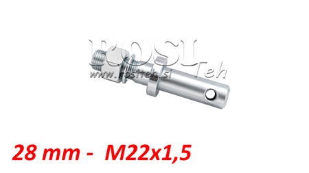ΠΙΝΑΣ ΣΤΗΡΙΞΗΣ FI28MM ΜΕ ΣΠΕΙΡΩΜΑ M22X1.5