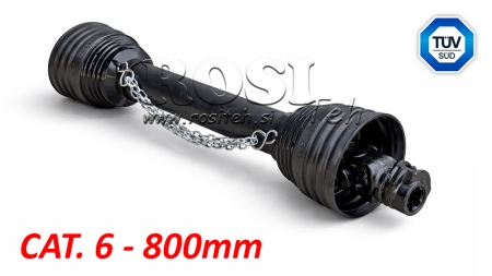 CE SERTIFIKUOTAS KARDANO VELENAS PROFI LINE KAT.6 ILGIS 800mm