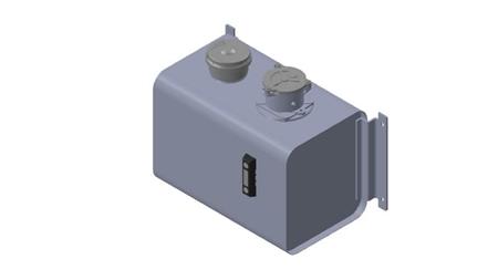 ΜΕΤΑΛΛΙΚΗ ΔΕΞΑΜΕΝΗ ΚΑΠΑΚΙ 40 Lit 320x290x475mm