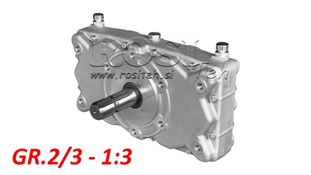 ΔΙΠΛΟΣ ΚΙΒΩΤΙΟ ΤΑΧΥΤΗΤΩΝ GR.2/3 -1:3 ΑΡΣΕΝΙΚΟ