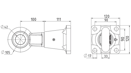 ΣΤΡΟΦΙΛΙΚΟΣ ΓΑΤΟΣ ΤΡΑΒΗΓΜΑΤΟΣ fi42 ΣΕ ΘΗΚΗ 8000/1000KG