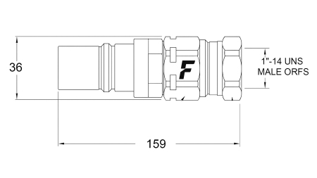 ΑΡΣΕΝΙΚΟΣ ΤΑΧΥΣΥΝΔΕΤΗΣ ΓΙΑ MULTI-FASTER 9/16 3PLK 3PLV B ΚΙΝΗΤΟ ΜΕΡΟΣ