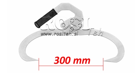 ΧΕΙΡΟΚΙΝΗΤΗ ΓΡΑΠΗ ΔΑΣΟΚΟΜΙΚΗΣ HD30 (300 MM) - ΓΑΛΒΑΝΙΣΜΕΝΕΣ