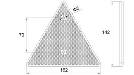 ΤΡΙΓΩΝΙΚΟΣ ΑΝΑΚΛΑΣΤΗΡΑΣ (4ΤΕΜ)
