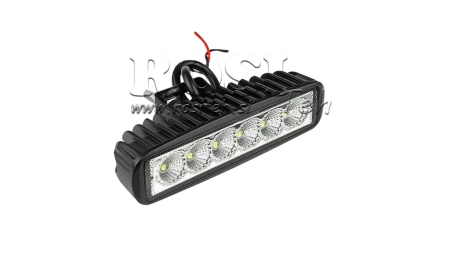 LED PRACOVNÍ SVĚTLO - SVĚTLO 6 LED 18W 12V-24V