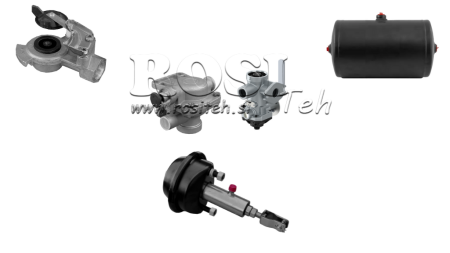 ΣΕΤ ΑΕΡΟΥΔΡΑΥΛΙΚΩΝ ΦΡΕΝΩΝ ΓΙΑ ΤΡΕΙΛΕΡ ΠΛΗΡΕΣ ΣΥΣΤΗΜΑ ΜΟΝΟΥ ΚΥΛΙΝΔΡΟΥ