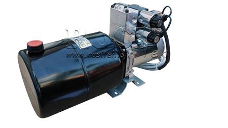 ΜΙΝΙ ΥΔΡΑΥΛΙΚΟΣ ΣΥΝΑΓΩΓΟΣ 12V DC - 1.6kW = 2.1cc - 8 λίτρα - 2x διπλής κατεύθυνσης συναρμολόγηση (μεταλλικό)