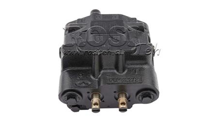HYDRAULICKÝ OVLÁDACÍ VENTIL DLM-122/2 2xP80 L/min ZATÍŽENÍ S FLOAT FUNKCÍ