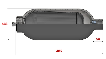 ΥΔΡΑΥΛΙΚΟΣ ΑΚΟΥΜΠΛΩΤΗΣ 6 LIT - BSP 1