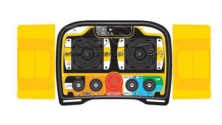 RADIJSKI DALJINSKI NADZOR -PROPORCIONALNI- ZEUS2 B2 10015 Standard