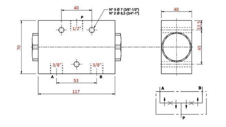 ΒΑΛΒΙΔΑ ΥΔΡΑΥΛΙΚΗΣ ΔΙΑΝΟΜΗΣ ΡΟΗΣ V1026 DFL 40-60 λίτρα - 3/8 - 250 bar (max.300 bar) ΜΕΤΑΛΛΙΚΗ
