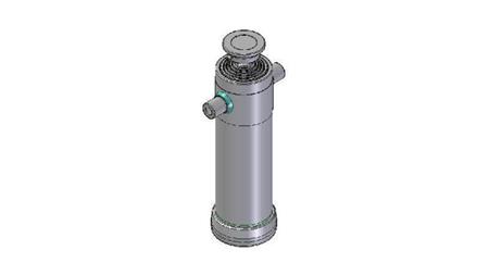 6010S -TELESCOPICKÝ CYLINDR STANDARD/KULIČKA 6 STUPŇŮ ZDVIH 2257 PRŮMĚR 152