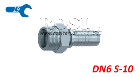 CONEXIUNE HIDRAULICĂ CES 10 MALE DN6-M18X1,5