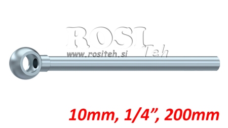 ΜΕΤΑΛΛΙΚΟΣ ΣΩΛΗΝΑΣ BANJO 10mm 1/4 200mm