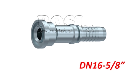 CONEXIUNE HIDRAULICĂ KOMATSU DREAPTĂ DN16MM-FLANȘAT 5/8