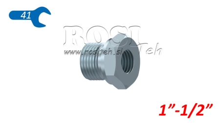 ΥΔΡΑΥΛΙΚΟΣ ΑΔΑΠΤΕΡ ΜΑΝΙΚΑΣ-ΘΗΛΥΚΟ 1-1/2