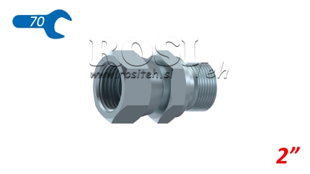 HIDRAVLIČNI DVOVIJAČNIK VRTLJIVA MATICA BSP 2