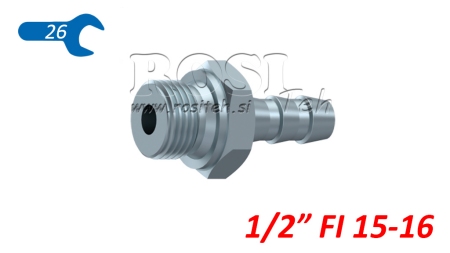 HYDRAULIKANSCHLUSS - MÄNNLICH 1/2