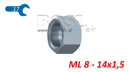 ΥΔΡΑΥΛΙΚΗ ΝΑΤΑ ML 8 - 14X1.5