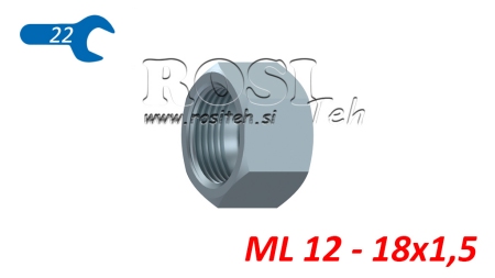 ΥΔΡΑΥΛΙΚΗ ΝΑΤΑ ML 12 - 18X1.5