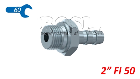 ΥΔΡΑΥΛΙΚΟΣ ΑΡΣΕΝΙΚΟΣ ΣΥΝΔΕΤΗΡΑΣ 2 ΓΙΑ ΛΑΣΤΙΧΕΝΙΟ ΣΩΛΗΝΑ ΔΙΑΜΕΤΡΟΥ 50