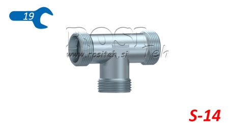 HIDRAVLIČNI T KOM S-14 MOŠKI M22x1,5