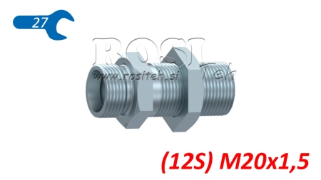 ΥΔΡΑΥΛΙΚΟΣ ΔΙΠΛΟΣ ΔΙΕΛΕΥΣΗΣ (12S) M20X1,5