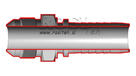 ΥΔΡΑΥΛΙΚΗ ΣΥΝΔΕΣΗ AGJ JIC74° ΑΡΣΕΝΙΚΟΣ DN5-7/16-20