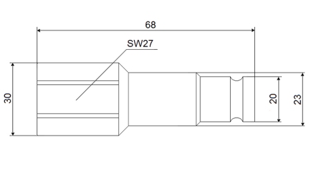 ΓΡΗΓΟΡΟΣ ΣΥΝΔΕΣΜΟΣ ΕΚΣΚΑΦΕΑ FFH ΑΡΣΕΝΙΚΟΣ 1/2 ΕΛΑΦΡΥΣ