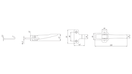 ΚΛΕΙΣΙΜΟ ΠΛΕΥΡΙΚΟΥ ΠΑΝΕΛ ΡΥΜΟΥΛΚΟΥΜΕΝΟΥ, ΤΥΠΟΥ NAPA XL