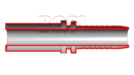 ΥΔΡΑΥΛΙΚΗ ΣΥΝΔΕΣΗ ΣΩΛΗΝΑ ΕΥΘΕΙΑ ΜΕΤΑΒΑΣΗ DN6-d10
