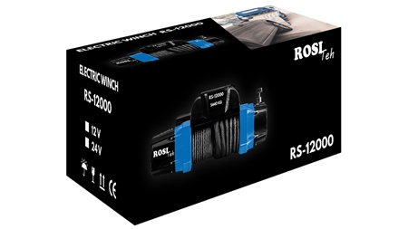 24 V ΗΛΕΚΤΡΙΚΌ ΒΑΡΟΎΛΚΟ RS-12000 - 5440 kg - ΣΥΝΘΕΤΙΚΌ ΣΧΟΙΝΊ - ECO