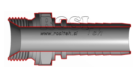 HYDRAULICKÉ PŘIPOJENÍ BSP MUŽ DN5-1/8
