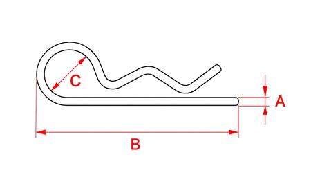 ΑΣΦΑΛΕΙΑ ΣΕ ΚΛΙΠ 5 MM (5 ΤΕΜ)