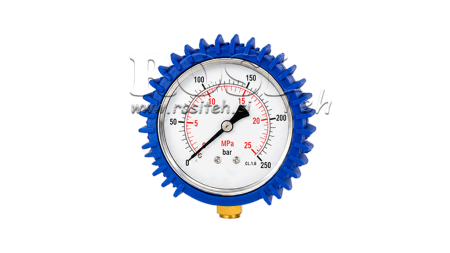 GOMMA PROTETTIVA PER MANOMETRO DN63 - BLU