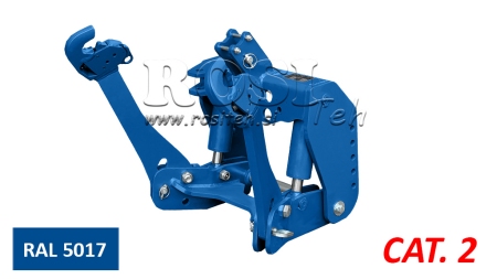 ΜΠΡΟΣΤΙΝΑ ΥΔΡΑΥΛΙΚΑ UNIVERSAL KIT 2KAT ΓΙΑ ΤΡΑΚΤΕΡ 1500KG - ΜΠΛΕ (RAL 5017)