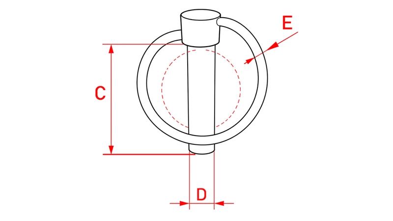 ΑΣΦΑΛΙΣΤΙΚΟ ΣΤΡΟΓΓΥΛΟ ΚΛΙΠ 10 MM (6 ΤΕΜ)