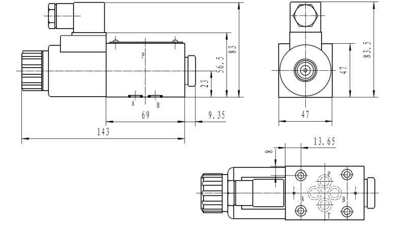 CETOP 3_1 ΔΙΑΣΤΑΣΕΙΣ ΠΕΡΙΛΗΨΗΣ 3B