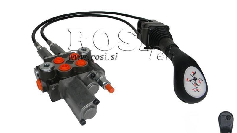 JOYSTICK 1x ΚΟΥΜΠΙ ΜΕ ΠΟΛΥΕΛΑΙΟ 1.5 m ΚΑΙ ΥΔΡΑΥΛΙΚΗ ΒΑΛΒΙΔΑ 2xP40 l. ΕΠΙΠΛΕΟΝ