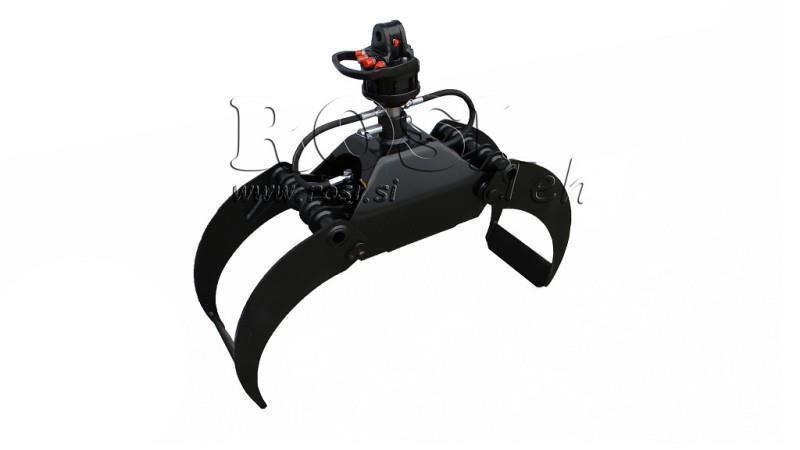 ΔΑΓΚΑΝΑ ΔΑΣΩΝ LG800 kg - 1000 mm ROTATOR 3000/1500 KG ΜΕ ΑΞΟΝΑ