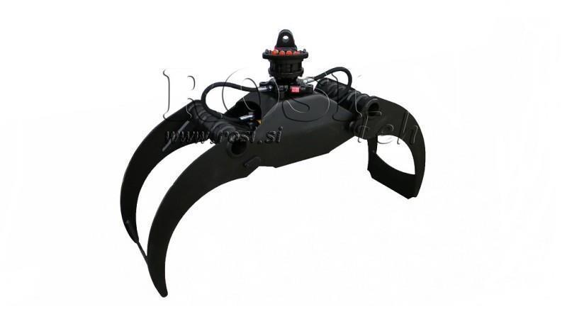 ΔΑΓΚΑΝΑ ΔΑΣΟΚΟΜΙΑΣ LG1500 kg - 1320 mm ROTATOR 3000/1500 KG ΜΕ ΦΛΑΝΤΖΑ