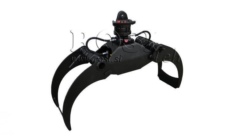 ΔΑΓΚΑΝΑ ΔΑΣΟΚΟΜΙΑΣ LG1500 kg - 1320 mm ROTATOR 4500/2500 KG ΜΕ ΦΛΑΝΤΖΑ