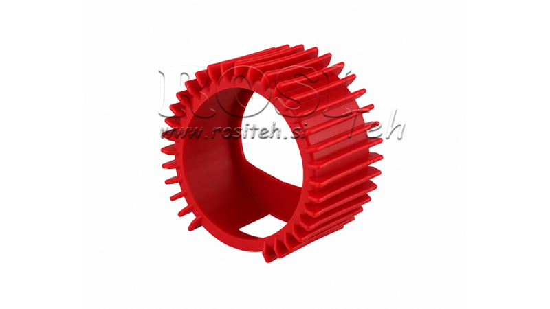 GOMMA PROTETTIVA PER MANOMETRO DN63 - ROSSO