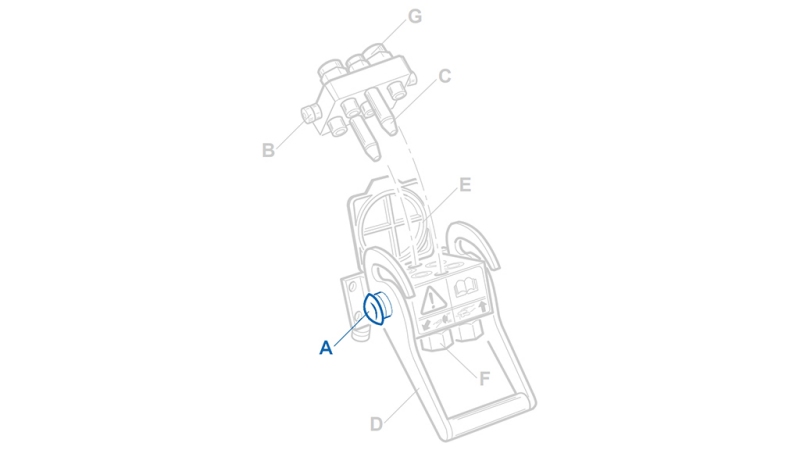 ΚΟΥΜΠΙ ΑΣΦΑΛΕΙΑΣ ΓΙΑ MULTI-FASTER 3/8 2ΔΡΟΜΩΝ ΣΤΑΘΕΡΟ ΜΕΡΟΣ