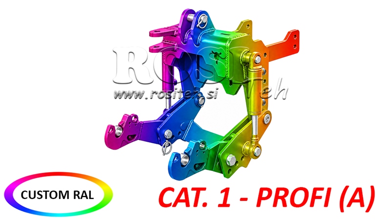 ΜΠΡΟΣΤΙΝΑ ΥΔΡΑΥΛΙΚΑ UNIVERSAL KIT CAT. 1 - PROFI AUTOMATIC ΓΙΑ ΤΡΑΚΤΕΡ 800 KG (RAL ΤΗΣ ΕΠΙΛΟΓΗΣ ΣΑΣ)
