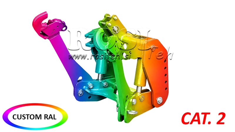 ΜΠΡΟΣΤΙΝΑ ΥΔΡΑΥΛΙΚΑ UNIVERSAL KIT CAT. 2 ΓΙΑ ΤΡΑΚΤΕΡ 1500 KG (RAL ΤΗΣ ΕΠΙΛΟΓΗΣ ΣΑΣ)