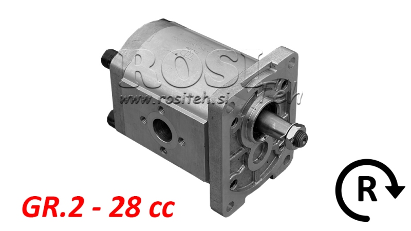 ΥΔΡΑΥΛΙΚΗ ΑΝΤΛΙΑ GR.2 28 CC ΔΕΞΙ FLANGE