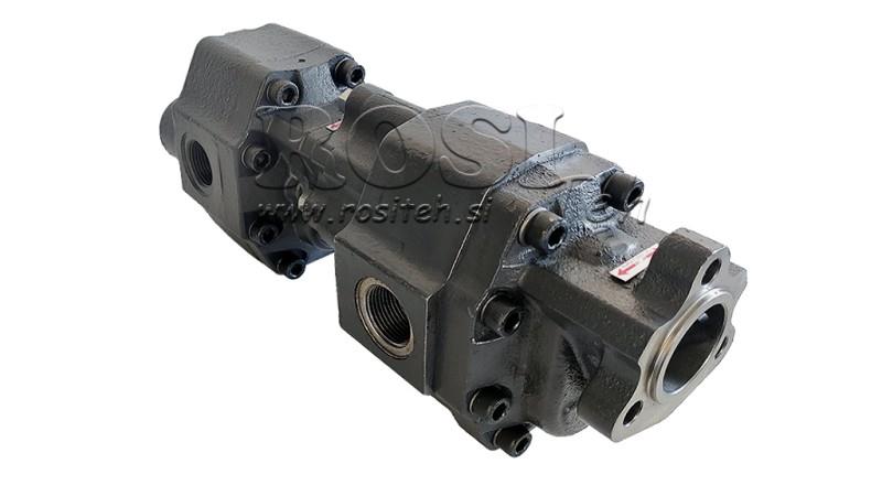 ΥΔΡΑΥΛΙΚΗ ΑΝΤΛΙΑ ΧΥΤΡΟΥ ΣΙΔΗΡΟΥ TANDEM 60 60cc-200 bar ΑΝΑΠΛΗΡΩΣΙΜΗ
